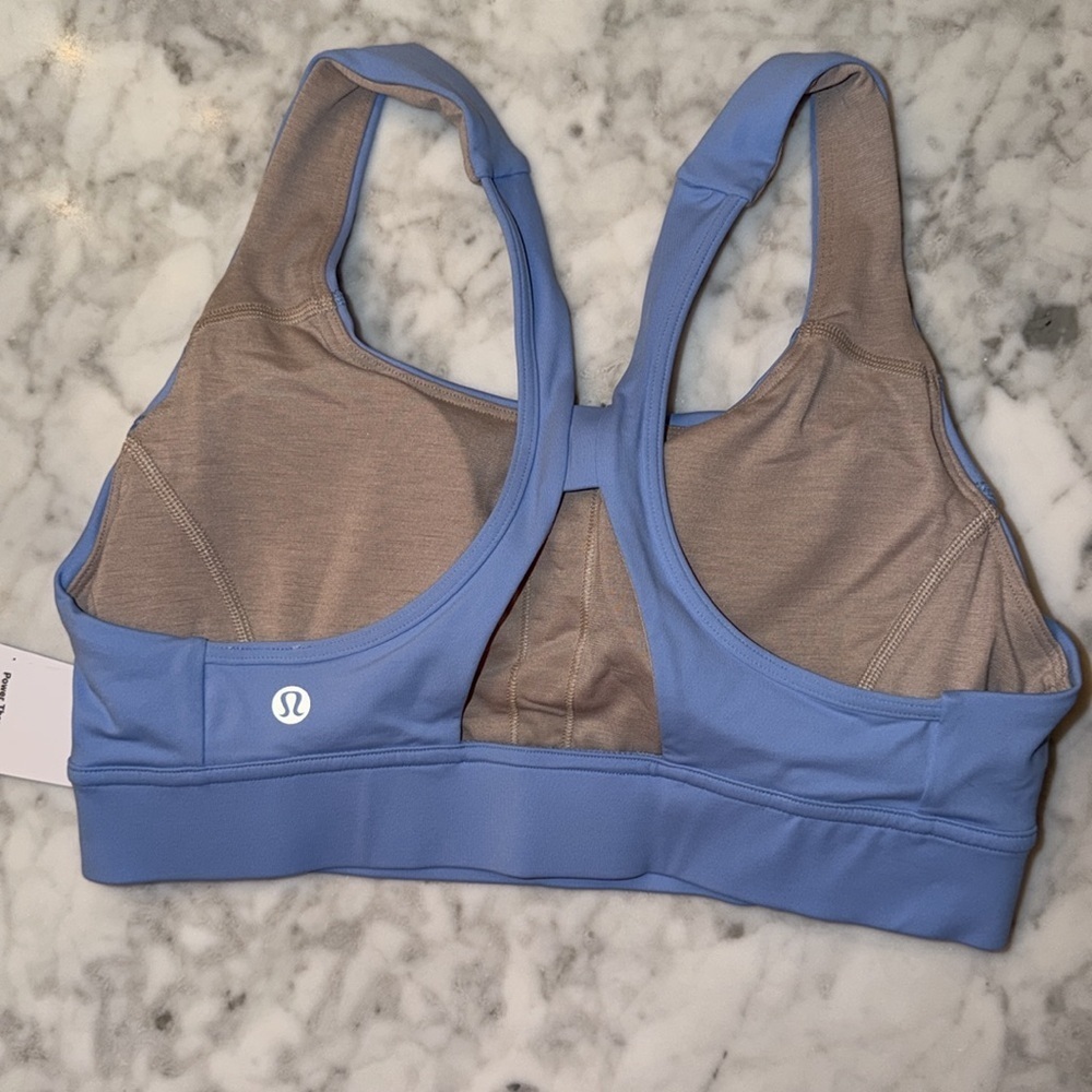 NWT LULULEMON ATHLETICA POWER THROUGH BRA SNBL 8 - Picture 2 of 5